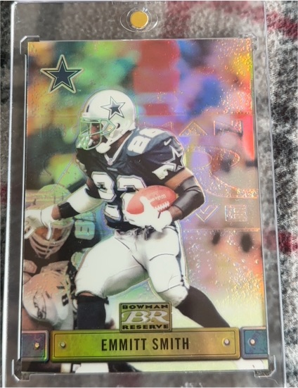 2000 Topps Bowman Reserve #90 Emmitt Smith — front