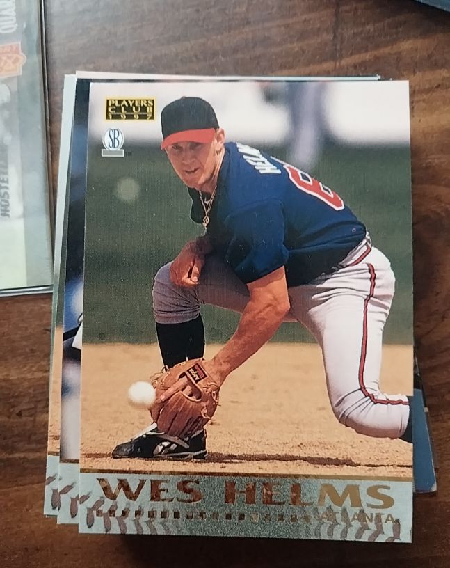 2001 Topps Traded Gold #T93 Wes Helms — front