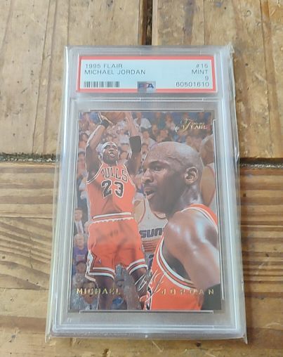 1995 Flair #15 Michael Jordan — front