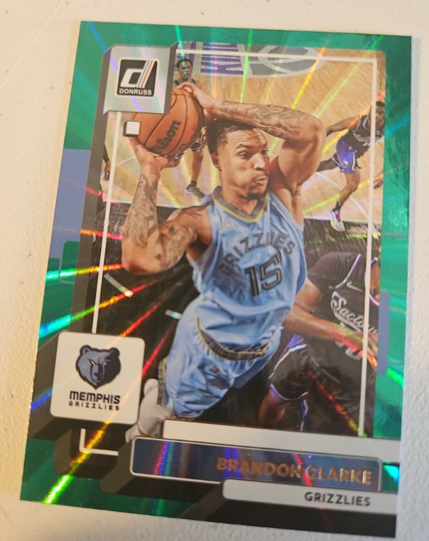 2022-23 Panini Donruss #184 Brandon Clarke — front
