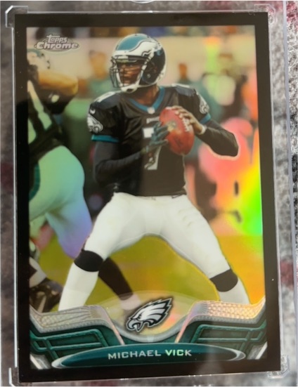 2013 Topps Chrome #168 Michael Vick — front