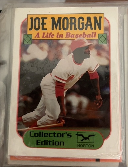 1993 Norton #28 Joe Morgan — front