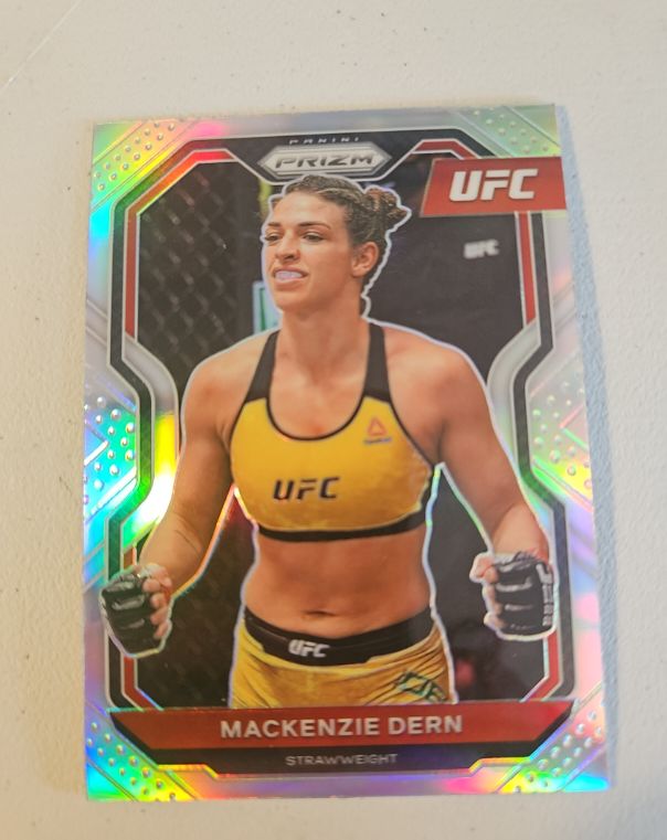 2021 Panini Prizm UFC #76 Mackenzie Dern — front