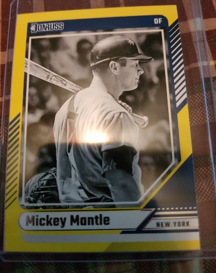 2024 Donruss #7 Mickey Mantle — front