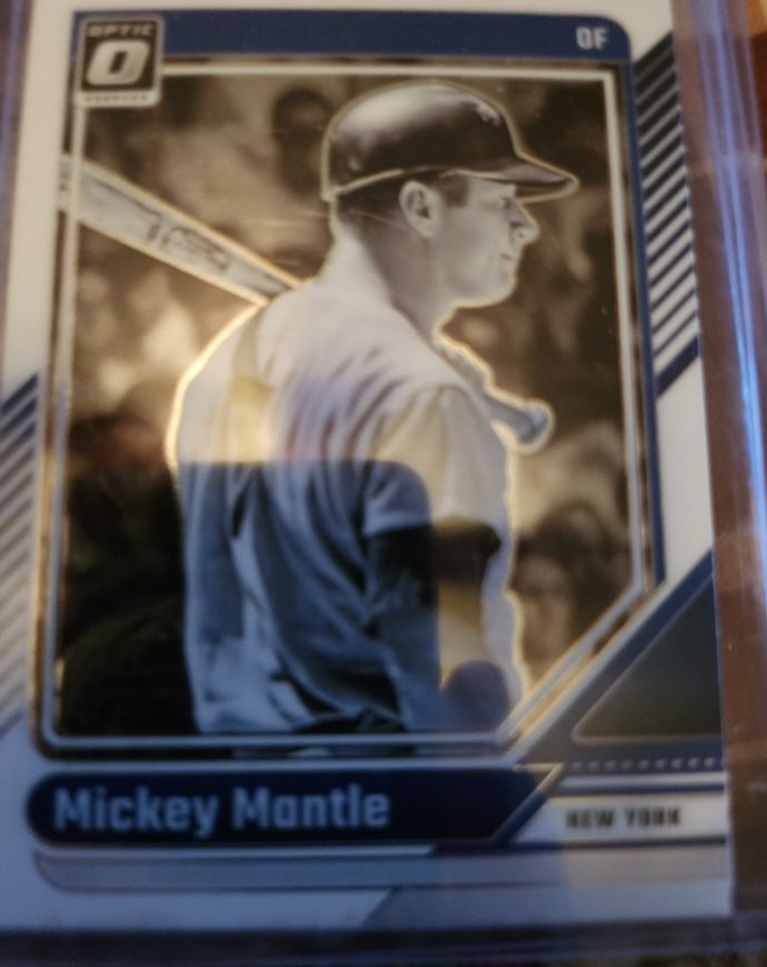 2024 Panini Donruss Optic #7 Mickey Mantle — front