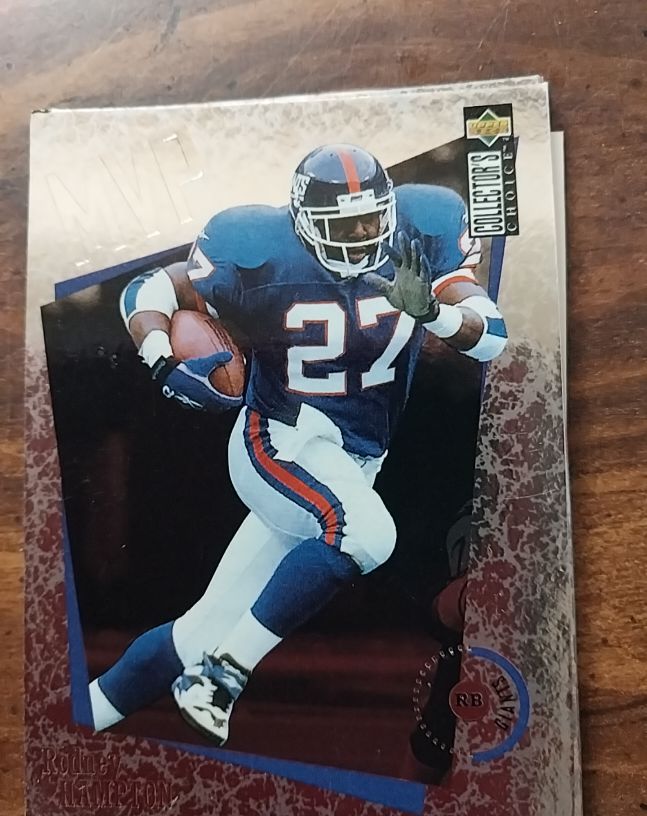 1996 Upper Deck Collector's Choice MVPs #M31 Rodney Hampton — front
