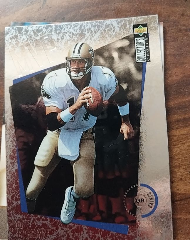 1996 Upper Deck Collector's Choice MVP #M30 Jim Everett New Orleans Saints — front