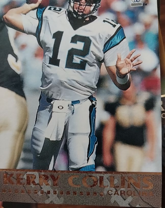1997 Score Board Players Club Kerry Collins — front