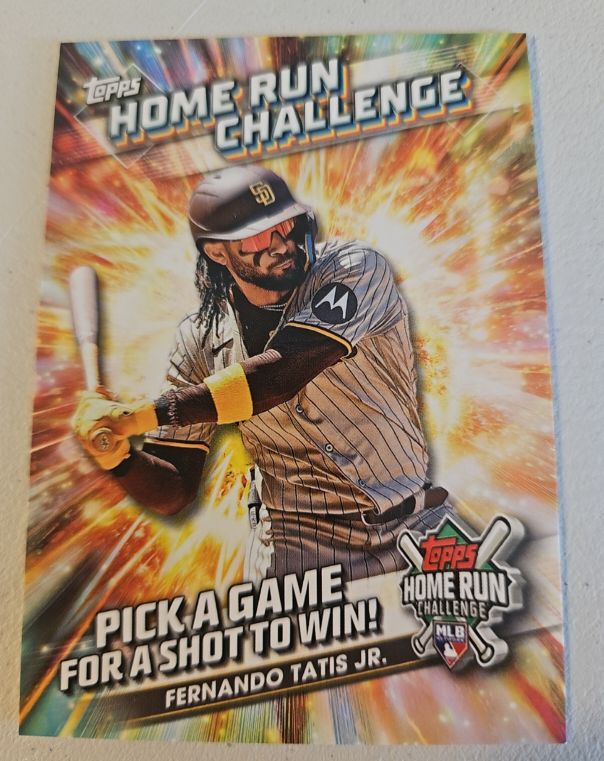 2024 Topps #HRC-21 Fernando Tatis Jr. Home Run Challenge — front