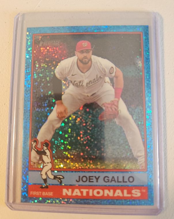 2025 Topps Heritage #72 Joey Gallo — front