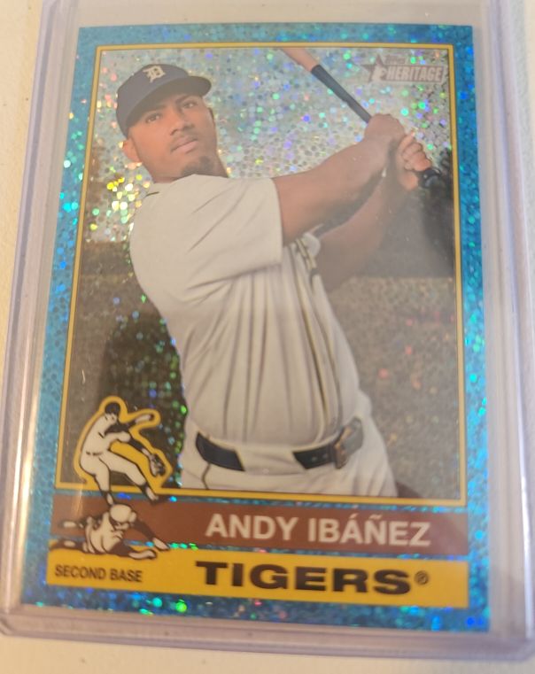 2025 Topps Heritage #94 Andy Ibáñez — front
