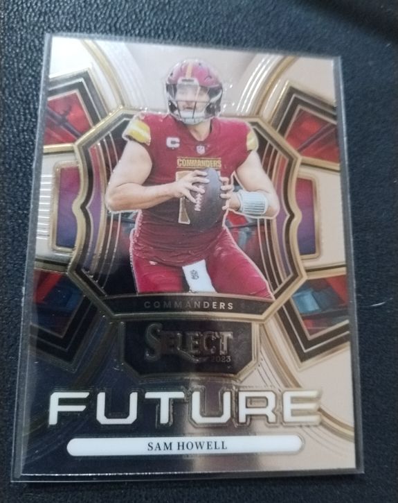 2023 Panini Select #FUT-SHO Sam Howell — front
