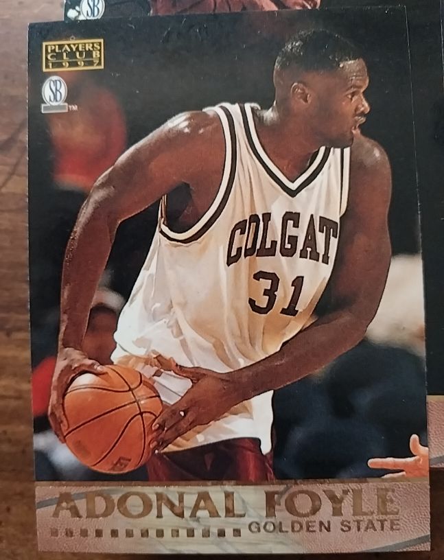 1997 Score Board Players Club #31 Adonal Foyle — front