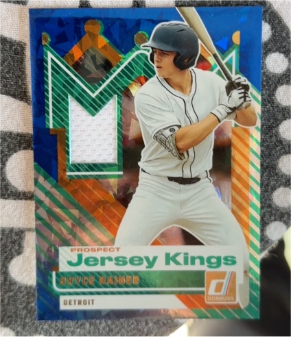 2025 Donruss Jersey Kings #PJK-BR Bryce Rainer — front