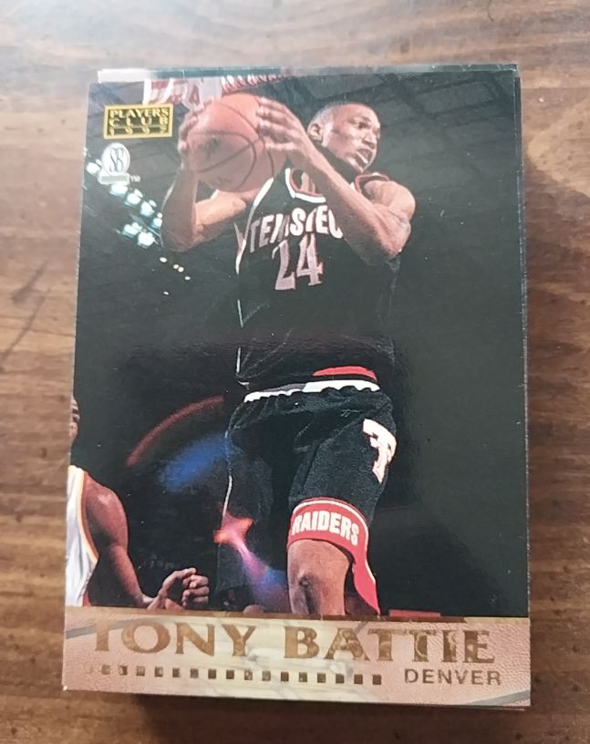 1997 Press Pass - Lotto #L4 Tony Battie Texas Tech Red Raiders — front