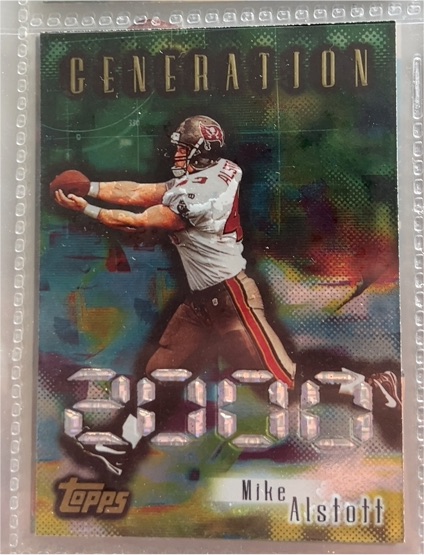 1998 Topps Generation 2000 #GE5 Mike Alstott — front