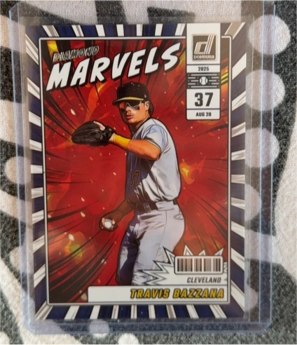 2025 Donruss Diamond Marvels #37 Travis Bazzana — front