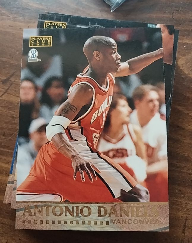 1997 Score Board Players Club Antonio Daniels — front