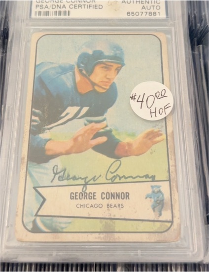 1954 Bowman #116 George Connor — front
