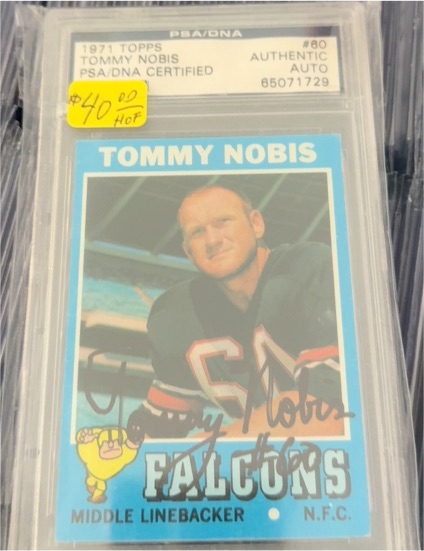 1971 Topps #60 Tommy Nobis — front