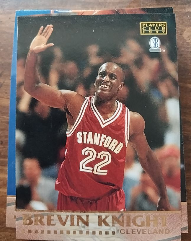 1997 Score Board Players Club #66 Brevin Knight — front