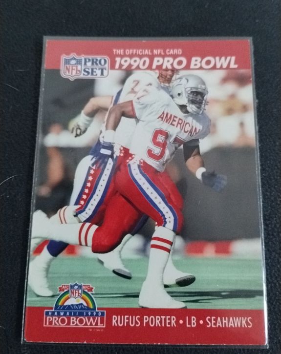 1990 Pro Set #365 Rufus Porter — front