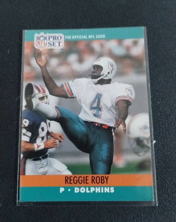 1990 Pro Set #559 Reggie Roby — front