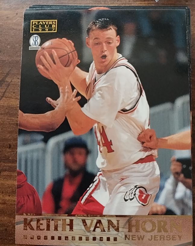 1997 Score Board Players Club #19 Keith Van Horn — front