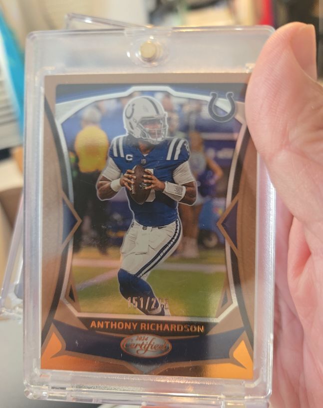 2022 Panini Certified #151 Anthony Richardson — front