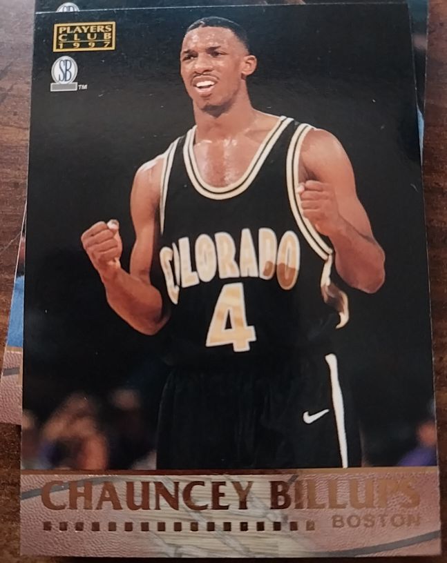 1997 Score Board Players Club #23 Chauncey Billups — front