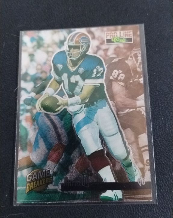 1995 Pro Line Game Breakers #GB17 Jim Kelly — front