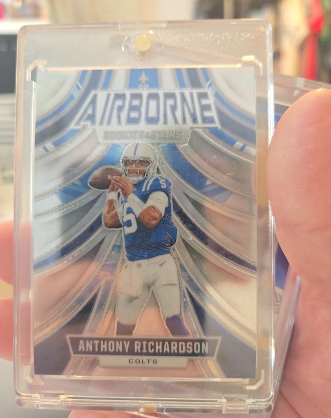 2024 Panini Rookies & Stars Airborne Silver Prizm #A-ARN Anthony Richardson — front