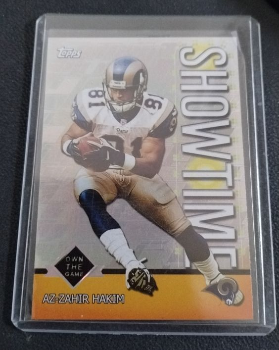 2001 Topps Own The Game Showtime #TS2 Az-Zahir Hakim — front