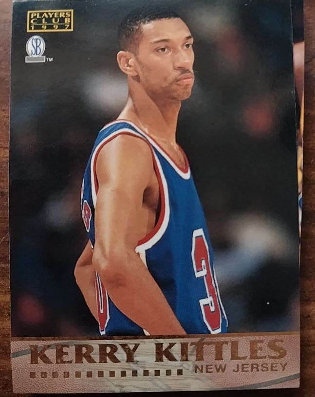 1997 Score Board Players Club #45 Kerry Kittles — front