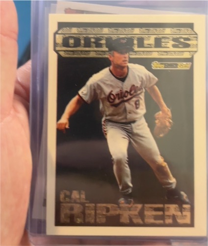 1994 Topps Black Gold #18 Cal Ripken Jr. — front