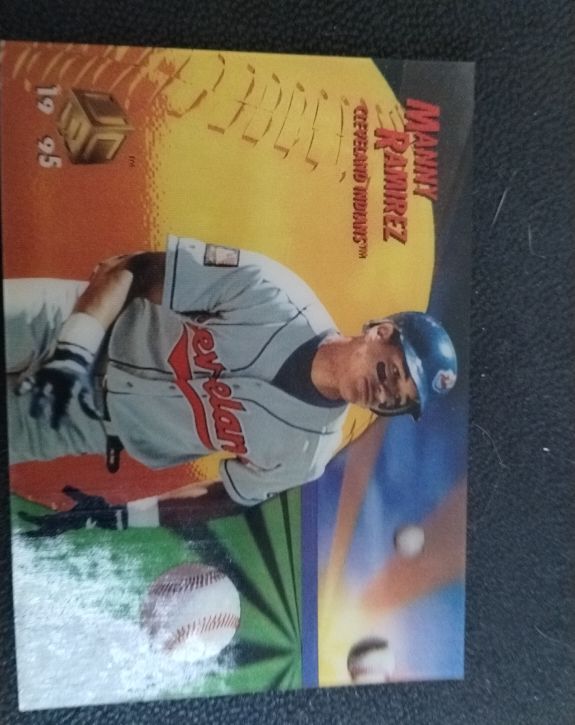 1995 Sportflix UC3 #48 Manny Ramirez — front