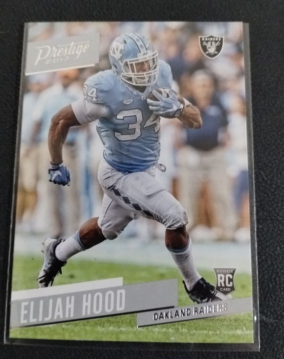 2017 Panini Prestige #206 Elijah Hood — front