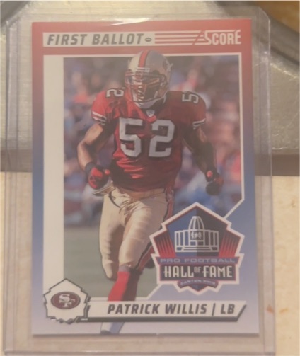2024 Panini Score First Ballot #2 Patrick Willis — front