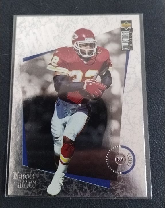 1996 Upper Deck Collector's Choice MVP #M24 Marcus Allen — front