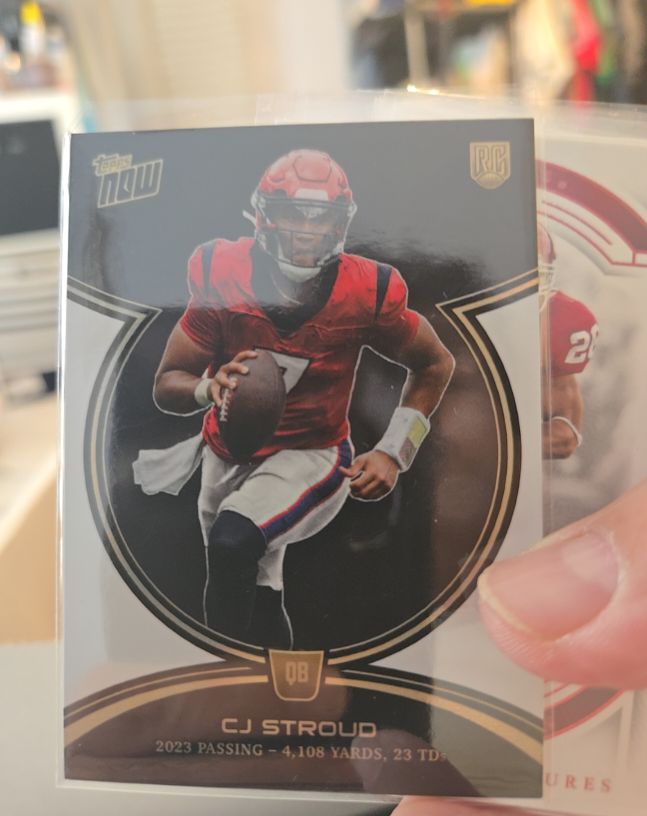 2023 Topps Now #CJRC-2 CJ Stroud Rookie Campaign — front