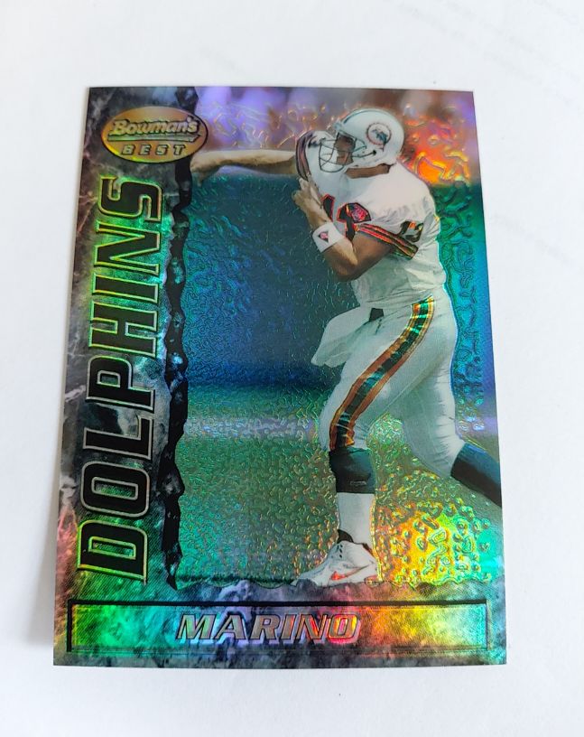 1995 Bowman's Best #47 Dan Marino — front