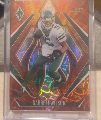 2024 Panini Phoenix Fireburst #? Garrett Wilson — front