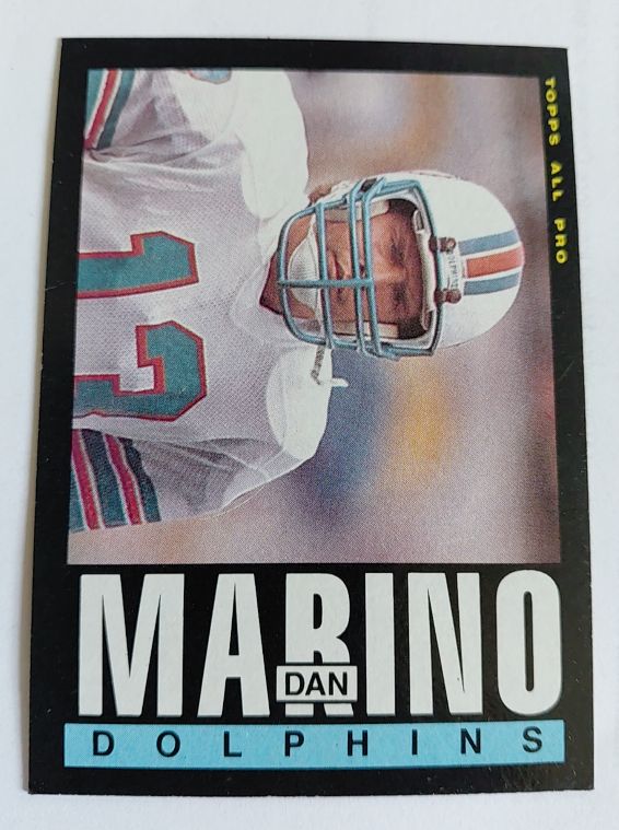 1985 Topps #314 Dan Marino — front