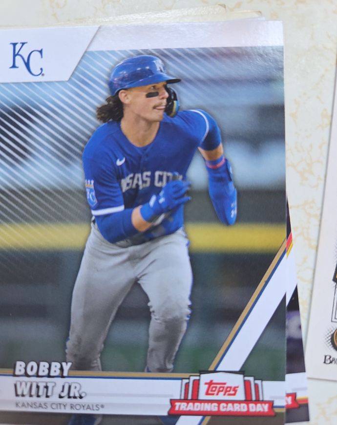 2024 Topps Trading Card Day #NTCD-B13 Bobby Witt Jr. — front