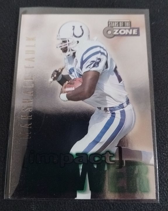 1995 SkyBox Impact Power #IP14 Marshall Faulk — front