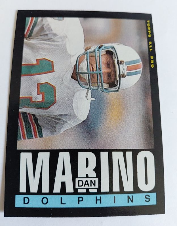 1985 Topps #314 Dan Marino — front