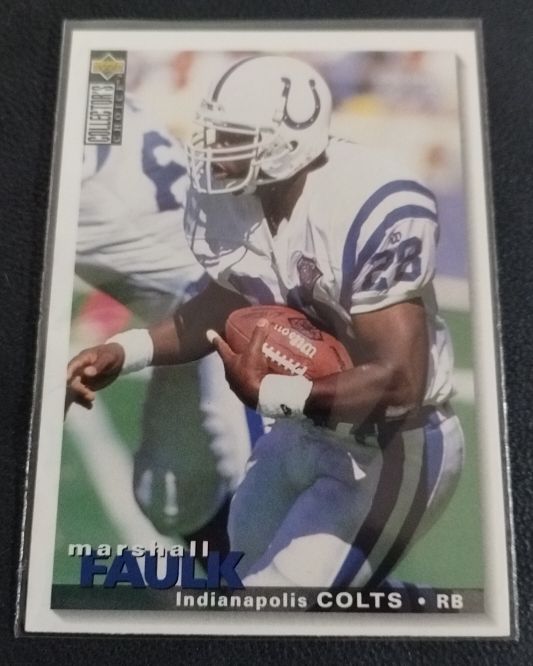 1995 Upper Deck Collector's Choice #80 Marshall Faulk — front
