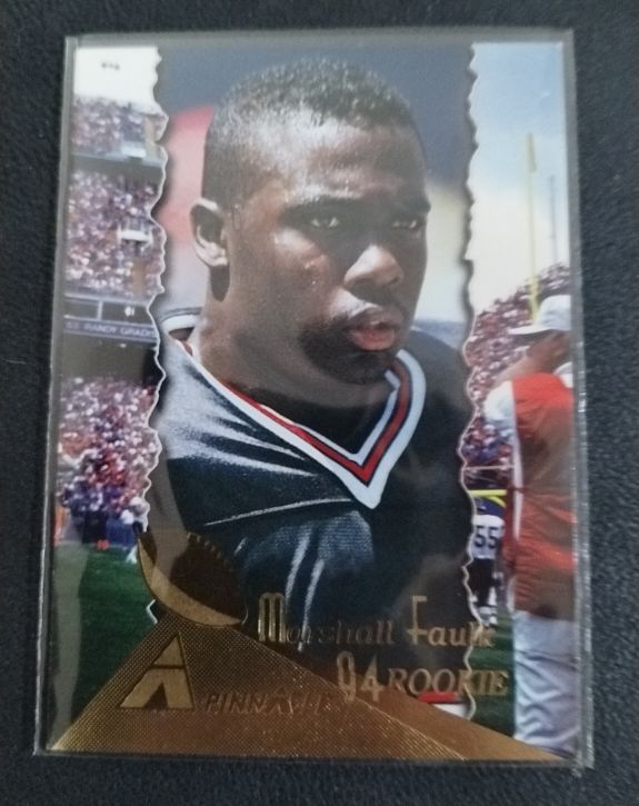 1994 Pinnacle #198 Marshall Faulk Rookie — front