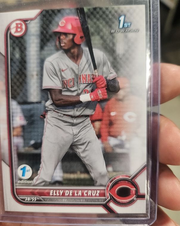 2022 Bowman 1st Edition #BP-50 Elly De La Cruz — front