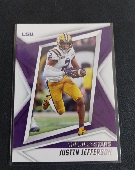 2022 Panini Chronicles Draft Picks Rookies & Stars #24 Justin Jefferson — front